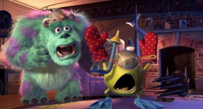 Monster's Inc Sully and MIke Boo